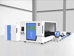 レーザー切断機械 交換プラットフォームとチューブファイバーレーザー切断機械 金属加工機械
