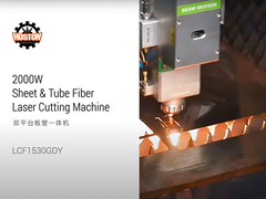 2000Wレーザー切断機 交換テーブルシートとチューブレーザー切断機